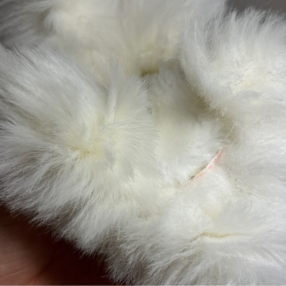 Tyco Kitty Kitty Kittens White Persian Purring Cat Plush Name Tag Colar Vtg 90s - Picture 11 of 13